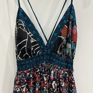 NWOT boho maxi dress